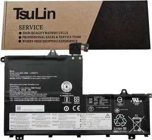 TsuLin L19M3PF2 Laptop Battery Replacement for ThinkBook 15-IML 15-IIL 14-IML 14-IIL Series Notebook L19C3PF9 L19C3PF1 L19M3PF9 L19D3PF1 L19M3PF1 L19L3PF1 L19D3PF2 L19L3PF8 11.52V 57Wh 4950mAh