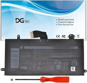 DGTEC 1WND8 Replacement Laptop Battery for Dell Latitude 12 5285 E5285 Latitude 12 5290 E5290 Tablet Series (11.4V 31.5Wh/2622mAh)