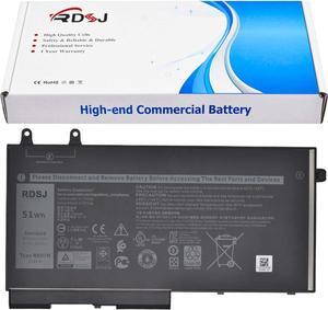 R8D7N Laptop Battery for Dell Latitude 5400 5410 5500 5510 5511 Precision 3540 M3540 3550 Inspiron 7590 7591 7791 2-in-1 Series 0R8D7N 1V1XF 4GVMP H82T6 RF7WM 9JRYT X77XY C5GV2 W8GMW 0W8GMW 11.4V 51Wh