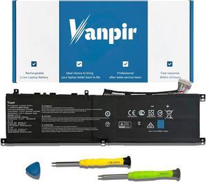 VANPIR BTY-M6M Laptop Battery Replacement for MSI Creator 15 A10SD A10SDT A10SE A10SET A10SEV A10SF A10SFT A10SGS 10TLT 10TM 10TMT 11UK 11UM 11UMT, WE76 11UK 11UM Series 4ICP8/35/142.