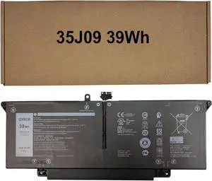 IZKROR 35J09 39Wh 3255mAh Battery Replacement for Dell Latitude 7310 7410 / Latitude 7410 Chromebook Enterprise Series Laptop JHT2H Y7HR3 4V5X2 HRGYV WY9MP XMV7T 009YYF 11.4V