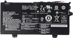 SUNNEAR L14L4P72 Battery Replacement for Lenovo Ideapad Yoga 700-11ISK Yoga 3-1170 Series Laptop 5B10K10215 5B10J46130 5B10K10176 5B10K10166 L14L4P71 L14M4P71 L14M4P73 7.6V 5265mAh 40Wh
