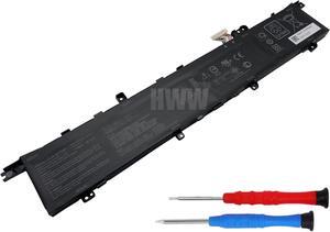 HWW New 15.4V 71Wh 4614mAh C42N1846 Battery Compatible with Asus ZenBook Pro Duo UX581GV UX581GV-XB74T UX581GV-XB94T Series, Black