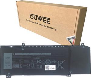 OUWEE 1F22N Laptop Battery Compatible with Dell Alienware M15 R1 M17 R1 G7 7590 7790 G5 5590-D2783W D2743B D2865B D2863W D2842W D2843W Series 0JJPFK 08622M XRGXX 06YV0V 15.2V 60Wh 3750mAh 4-Cell