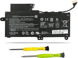 NU02XL Laptop Battery Replacement for HP Pavillion X360 M1 M1-U001DX 11-U007TU 11-U018CA 11-U012TU 11-U020CA Series 844200-850 843535-541 NU02035XL HSTNN-UB6U HSTNN-UB6V TPN-W117 7.7V 35Wh