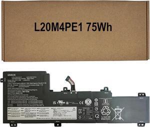 IZKROR L20M4PE1 75Wh Battery Replacement for Lenovo IdeaPad 5 Pro-16IAH7 Pro-16ARH7 / Creator 5-16ACH6 / Yoga Slim 7 Pro-16IAH7 / Slim 7-16IAH7 Series Laptop SB11B66551 L20L4PE1 L20C4PE1 15.36V