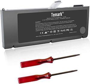 Temark A1382 Replacement Laptop Battery Compatible with MacBook Pro 15 inch A1286 (only for Core i7 Early 2011 Late 2011 Mid 2012),fit MC721LL/A MC723LL/A 661-5844 020-7134-A