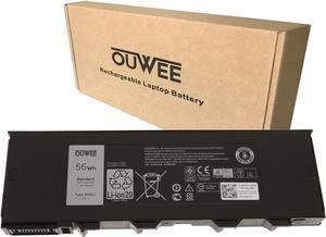 OUWEE 8G8GJ Laptop Battery Compatible with Dell Latitude 12 Rugged Extreme 7204 7214 Series Notebook 08G8GJ 03NVTG 3NVTG 01V6GN 0N4D39 7.4V 56Wh 4-Cell