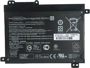 IZKROR KN02XL 37.2Wh 4835mAh Battery Replacement for HP Pavilion x360 Convertible 11-AD 11-adxxxTU 11M-AD000 Series Laptop HSTNN-LB7R HSTNN-UB7F 916365-421 916365-541 916809-855 TPN-W124 7.7V