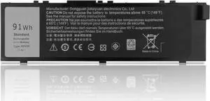 NBULBL MFKVP 4GVMP 7.6V 68Wh Laptop Battery Replacement for Dell Latitude 5400 5500 Precision 3540 3550 Inspiron 7590/7591/7791 2-in-1 Series RF7WM X77XY C5GV2 9JRYT MCV1G 1V1XF R8D7N