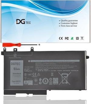 DGTEC 93FTF Laptop Battery for Dell Latitude 15 M3520 M3530 E5280 E5480 E5580 E5490 E5590 E5480 E5290 E5591 E5491 Series D4CMT 4YFVG 83XPC 083XPC (11.4V 51WH/4254MAH 3-Cell)