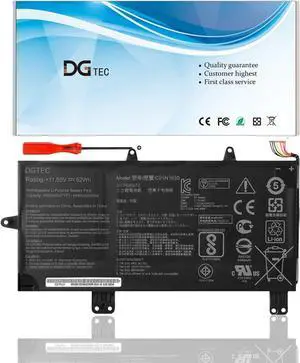 DGTEC C31N1803 Replacement Laptop Battery for ASUS ZenBook Pro 14 UX480 UX480FD UX450FD Series 3ICP6/60/72 11.55V 52Wh/4550mAh