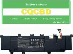 CQCQ C21-X502 C31-X502 Battery for Asus X502 X502C X502CA S500 S500C S500CA PU500C PU500CA V500C PU500X3217CA PU500X3317CA Series C21-X5O2 0B200-00320300M (11.1V 44Wh/4000mAh)