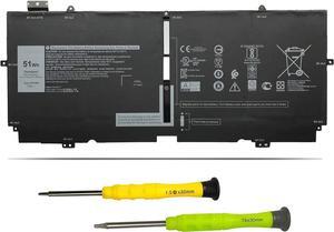 51Wh 52TWH Laptop Battery Replacement for Dell XPS 13 7390 2-in-1 Series Notebook P103G P103G001 P103G002 MM6M8 0MM6M8 XX3T7 0XX3T7 7.6V 4Cell