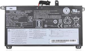 efohana 01AV493 Laptop Battery Replacement for ThinkPad T570 T580 P51S P52S Series Notebook SB10L84121 00UR891 SB10L84122 00UR892 SB10L84123 00UR890 15.2V 32Wh 2100mAh 4-Cells