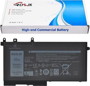 3DDDG 45N3J Laptop Battery for Dell Latitude 5280 5288 5480 5490 5580 5590 5491 5591 5488 5495 E5280 E5288 E5480 E5490 E5580 E5590 Precision 3520 3530 Series 080JT9 049XH 3VC9Y RRJDX 11.4V 42Wh