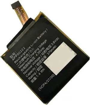 Tesurty APP00222 Replacement Battery for Apack ART5004 Smart Watch, Fossil Q Exploraist gen 3 APP00222 3.8V,370mAh