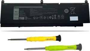 PKWVM 95Wh Battery Compatible with Dell Precision 7550 7750 7760 7560 Series Laptop C903V CR72X 0CR72X 0447VR 068N03 11.4V 7922mAh 6-Cells