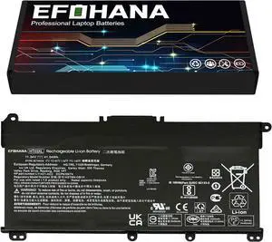 efohana HT03XL Laptop Battery Replacement for HP Pavilion 14 14S 14Q 15 15G 15T 17 Envy 15T 17T 250 255 G7 Series Notebook HSTNN-DB8R HSTNN-UB7J HSTNN-LB8L HSTNN-IB8O L11421-542
