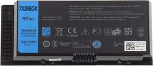 7XINbox 11.1V 97WH 9 Cells FV993 FJJ4W PG6RC R7PND OTN1K5 Replacement Laptop Battery for Dell Precision M4600 M4700 M4800 M6600 M6700 M6800
