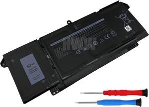 HWW New 15.2V 63Wh 3941mAh 7FMXV Battery Compatible with Dell Latitude 5320 7320 7420 7520 0TN2GY TN2GY 9JM71 Series