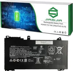 JIAZIJIA RF03XL Laptop Battery Replacement for Hp ProBook 430 440 445 450 455 455R G6 G7 Series Notebook HSTNN-DB9R L83685-271 L84354-005 11.4V 45Wh 3790mAh
