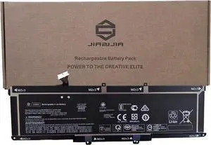 JIAZIJIA ZG06XL Laptop Battery Replacement for Hp ZBook Studio X360 G5 Elitebook 1050 G1 Series Notebook HSTNN-IB8H L07351-1C1 L07045-855 Black 11.55V 95.9Wh 8310mAh
