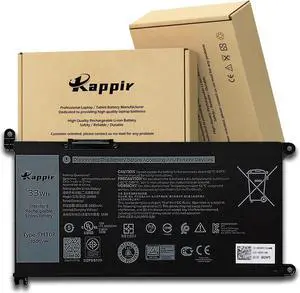 Kappir 7MT0R Laptop Battery (10.95V 33Wh 2830mAh), Replacement for DELL Chromebook 3100 3400 31002-in-1 5488 5493 5593 P90F Series Notebook JPFMR 7MTOR 16DPH P90F OJPFMR 7TOD3 07TOD3 16DPH P90F