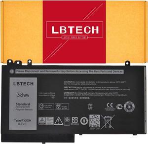 LBTECH RYXXH Compatible Laptop Battery Replacement for Dell Latitude 12 5000 E5250 E5450 E5550 Latitude 11 3150 3160 Series 05TFCY 09P402 5TFCY 0YD8XC 2CP9F 451-BBLJ 0VY9ND VY9ND 11.1V 38Wh