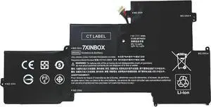 7XINbox 7.6V 36Wh BR04XL HSTNN-DB6M HSTNN-I26C HSTNN-I28C Replacement Laptop Battery for HP EliteBook 1020 G1(CTO) G1(G9P64AV) G1(L7Z19PA) G1(M0D62PA) G1(M4Z18PA) G1(M5U02PA)