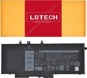 LBTECH GJKNX Laptop Battery Replacement for Dell Latitude 5280 5480 5580 5490 5590 E5480 E5580 E5490 E5590 Series Precision 15 3520 3530 SeriesGD1JP 0GD1JP DY9NT 0DY9NT 5YHR4 451-BBZG 7.6V 68Wh 4-Cell