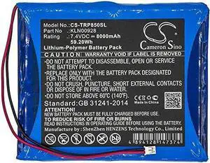 Replacement Battery for Trimble SPS852 SPS851 SPS850 SPS855 Modular Receiver,fits KLN00928,8000mAh/59.20Wh