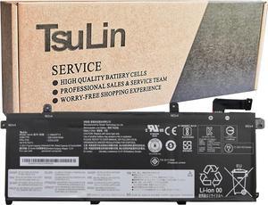 TsuLin L18M3P73 Laptop Battery Compatible with Lenovo ThinkPad T495 T490 P43S Series Notebook L18L3P73 SB10K97645 02DL007 L18M4P73 SB10K97646 L18C3P71 L18C3P72 L18M4P74 11.52V 51Wh 4345mAh