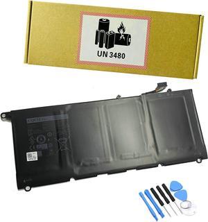 CQCQ PW23Y Battery for Dell XPS 13 9360 13-9360-D1605G Series 2017 Laptop TP1GT 0TP1GT RNP72 0RNP72 Laptop (7.6V 60Wh)