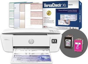 VersaCheck HP DeskJet 3755 MXE MICR Check Printer Presto Check Printing Software Bundle