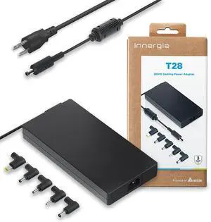 Innergie T28 280W Universal Gaming Laptop Charger 19.5V 14.36A Power Adapter for Acer, ASUS ROG, Dell, Alienware, HP, Lenovo, MSI, 100-240V AC Input, Delta Electronics