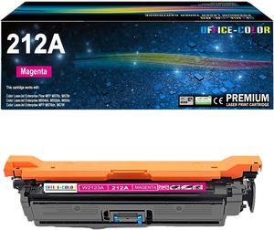 212A Magenta Toner Cartridge Replacement   212A W2123A   Color Laserjet Enterprise M554, M555 Series, Color Laserjet Enterprise MFP M578 Series