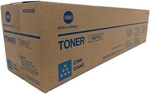OEM Konica Minolta A3VU430 TN711C Cyan Toner Cartridge Bizhub C654 C654e C754 C754e