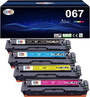 067 Toner Cartridges Set Replacement   067 Toner Fit   Color imageCLASS MF656Cdw, MF654Cdw, MF653Cdw, LBP633Cdw and LBP632Cdw (Black,Cyan,Magenta,Yellow-4 Pack)