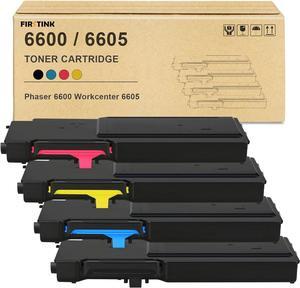 High Capacity Phaser 6600 WorkCentre 6605 Toner Cartridge 106R02228 106R02227 106R02226 106R02225 Toner Cartridges Replacement for Phaser 6600 6600N 6600DN WorkCentre 6605N 6605DN Printer