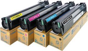 T-FC505U T-FC505U-K T-FC505U-C T-FC505U-M T-FC505U-Y Toner Cartridge Replacement for TFC505U Toner for E-Studio 2505AC 3005AC 3505AC 4505AC 5005AC Printer (4-Pack,CMYK