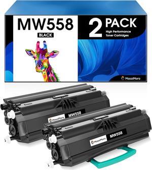 MasaiMara (6,000 Pages High Capacity Compatible Toner Cartridges Replacement for Dell MW558 for Dell 1720 1720dn 310-8707 469-4994 310-8700 469-4995 Printer (Black, 2-Pack)