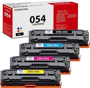 High-Yield 054 Toner Cartridge Set (4-Pack, BK/C/M/Y) Compatible mf642cdw Toner cartridges Replacement   054 Toner Cartridge imageCLASS MF640C MF641Cw MF642Cdw MF644Cdw LBP622Cdw Printer