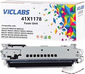 41X1178 fuser Unit Compatible with Lexmark 41X1178 fuser for use in Lexmark MS321 MS421 MS521 MS621 MS622 MX321 MX421 MX521 MX522 MX622 M1242 M1246 M3250 B2338 B2442 Printers,110V (1- Pack)