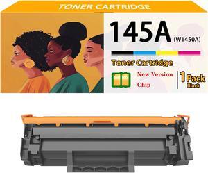 145A Toner Cartridges W1450A with Chip Compatible   145A W1450A Toner Cartridge Work   Laserjet Pro 3003dw 3003dn MFP 3103fdn 3103fdw Printers,Black