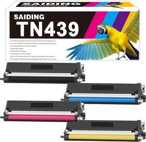 SAIDING Compatible TN439 TN-439 TN439BK TN439C TN439Y TN439M High Yield Toner Cartridge Replacement for Brother HL-L9310 HL-L9310CDW MFC-L9570 MFC-L9570CDW Printer(4-Color)