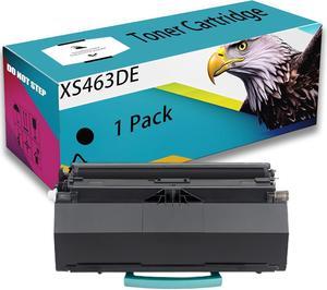 Compatible for Lexmark XS463DE X463X21G, 24B5850, X463X11G-UNIVERSAL Toner Cartridge ES460DN X463DE X464DE X466DE X466DTE X466DWE Printer, High Yield 3500 Pages, Clear Printing(Black)