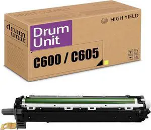 Compatible Imaging Unit Replacement for Xerox C600 C605 Drum Cartridge for Versalink C600N C600DT C600DN C605DN C605S C605X C605XL Printer Yellow