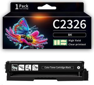 C2326 (No chip) High Yield Toner Cartridge Toner cartridges for Lexmark 24B7498 Compatible for Lexmark XC2326 C2326,Black