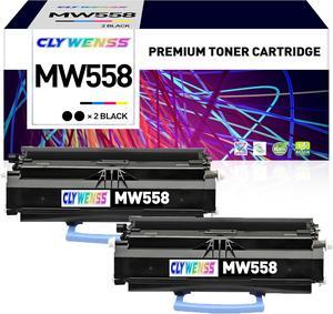 Compatible MW558 1720 1720dn Black Toner Cartridge Replacement for Dell MW558 for Dell 1720 1720dn Printer (High Yield-6,000 Pages, 2-Pack)